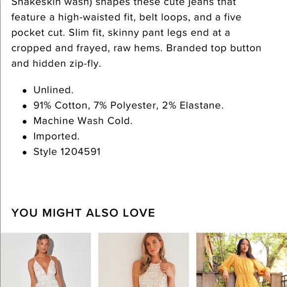 High Rise Snake Print Jeans ๐ - Picture 11 of 11